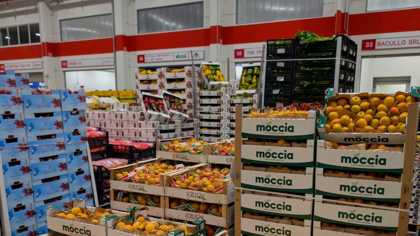 Cassette Moccia ai mercati ortofrutticoli